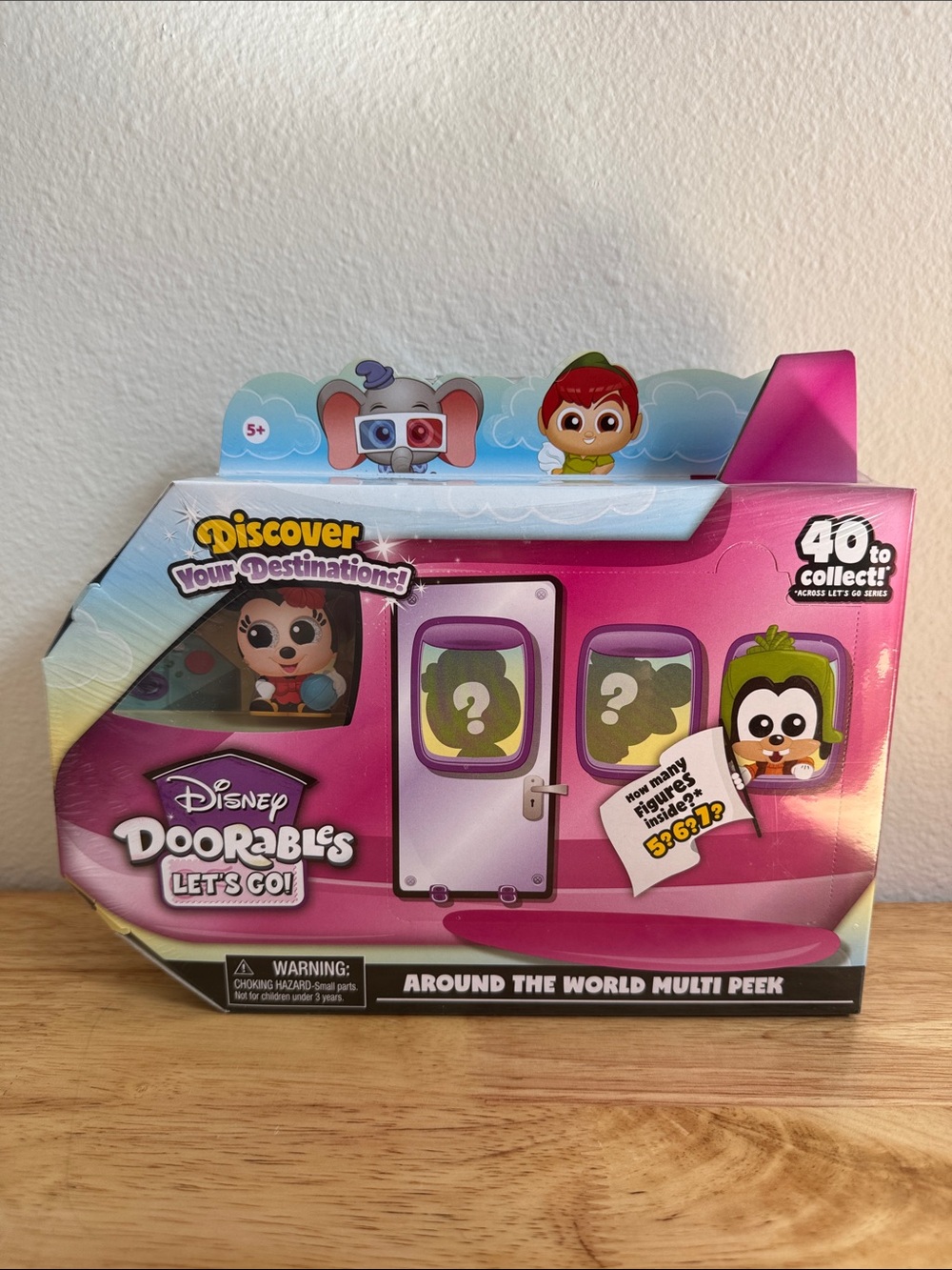 Disney Doorables Let’s Go Around the World Multi Peek 5 6 or 7 Figures New